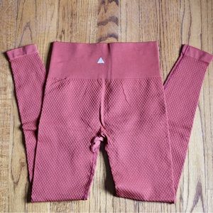 Vitality Balance Athletica Energy Leggings Orange Seamless